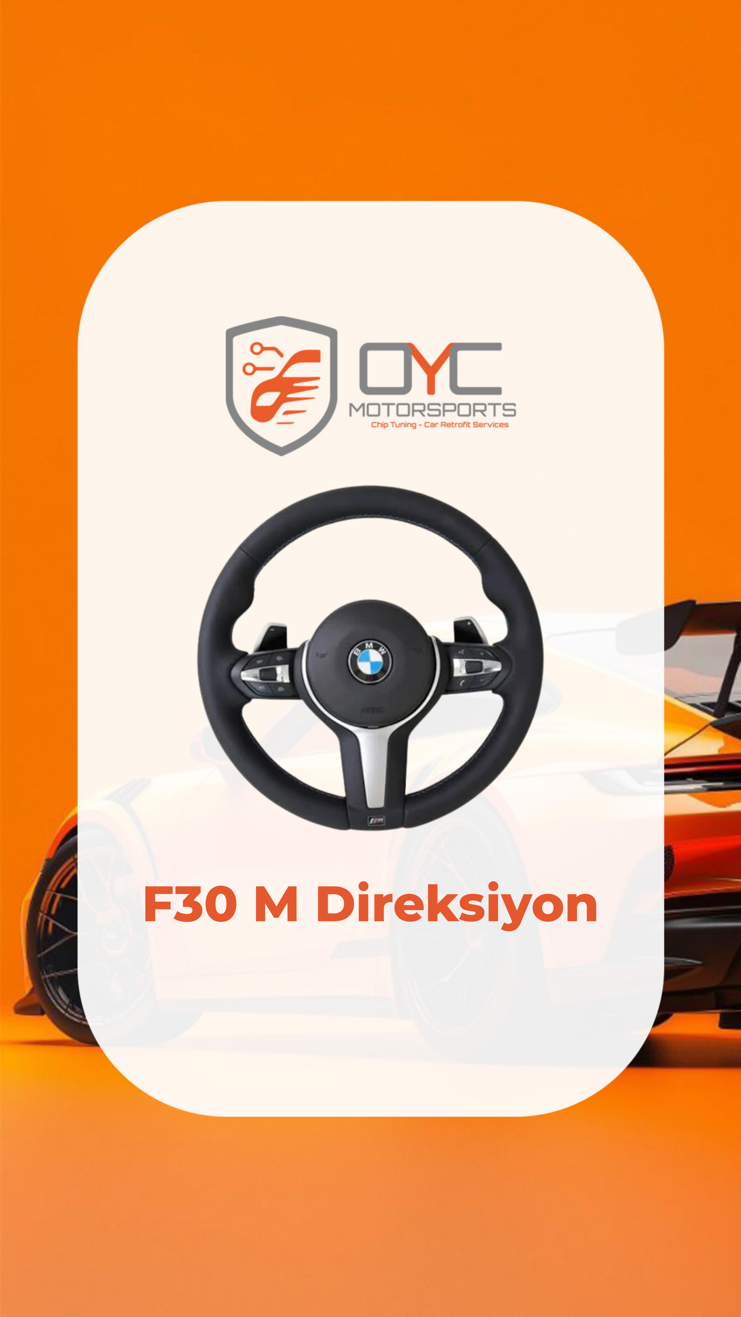 BMW F30 M DİREKSİYON