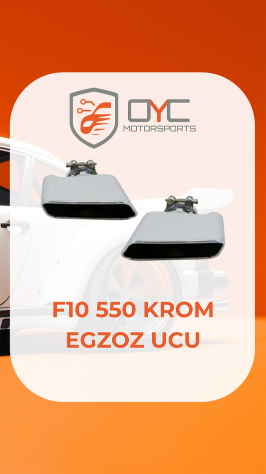 BMW F10 550 KROM EGZOZ UCU