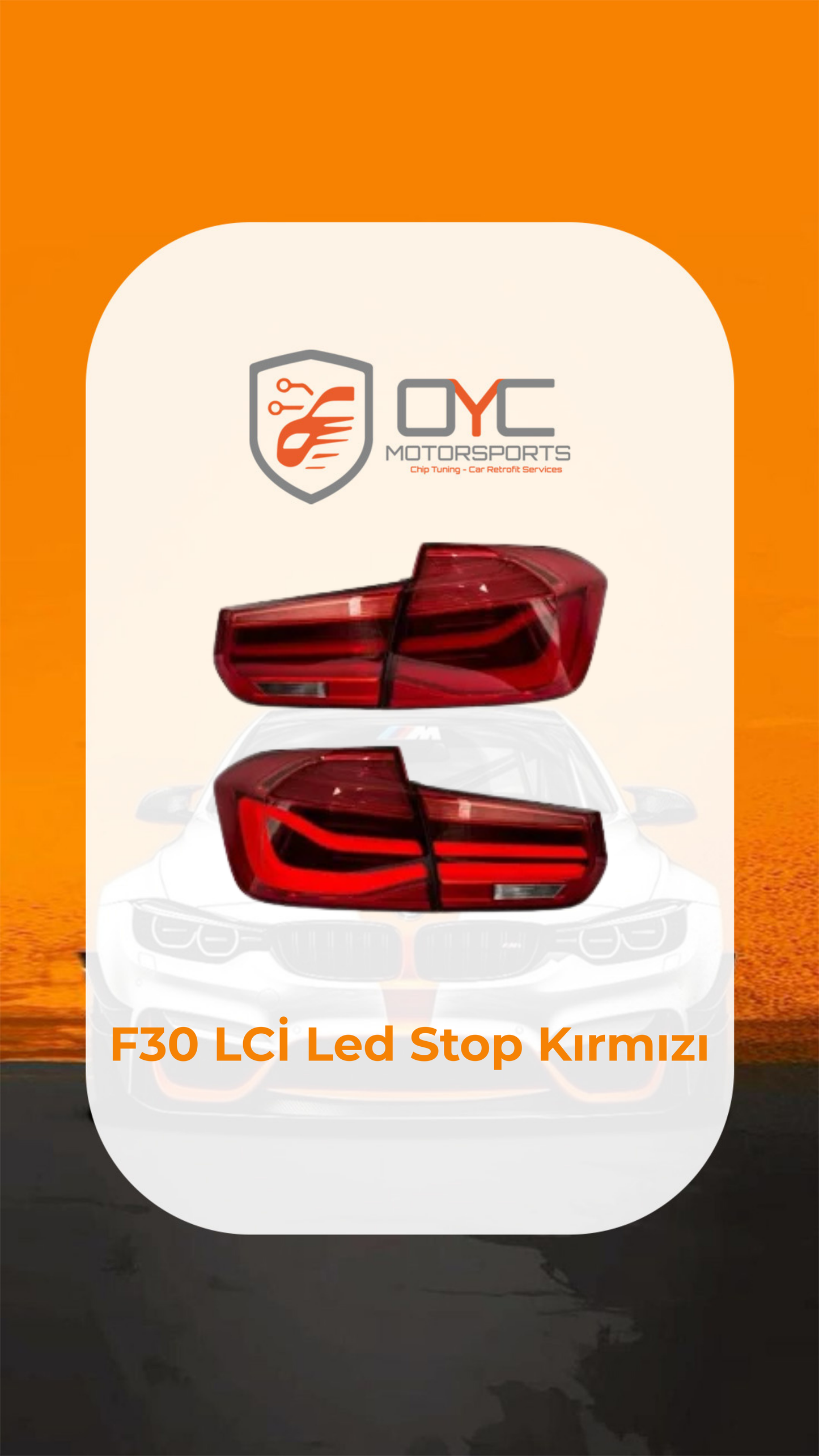 BMW F30 LCİ LED STOP