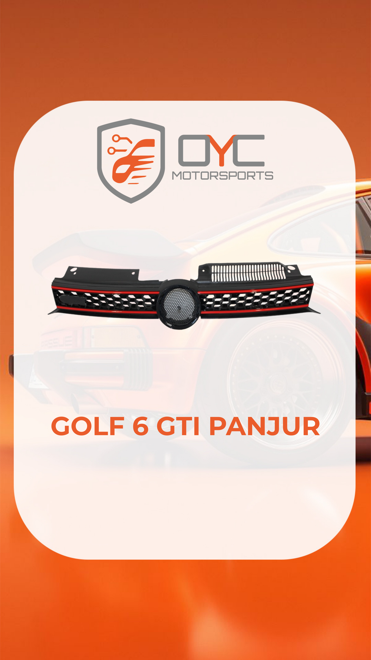VW GOLF 6 GTI PANJUR