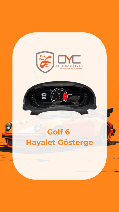 GOLF 6 HAYALET GÖSTERGE