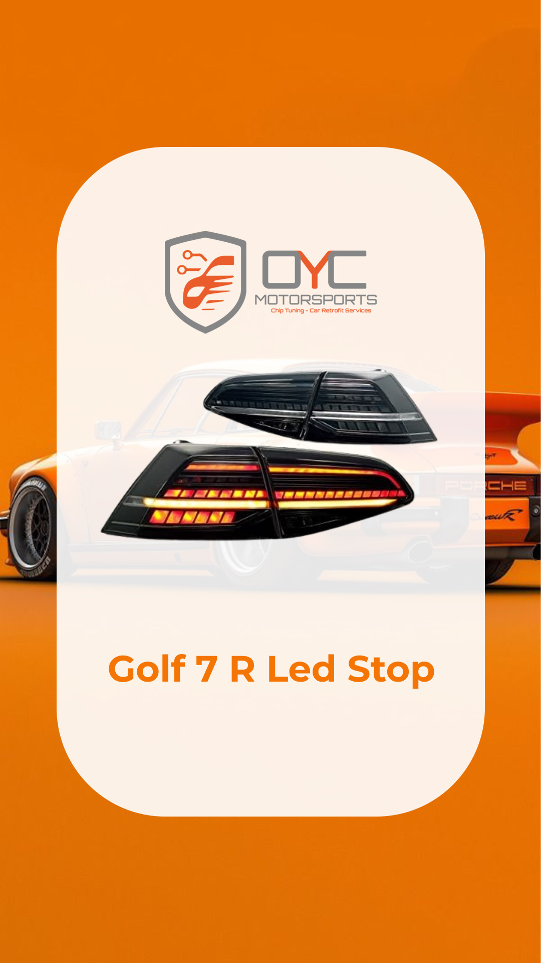 VW GOLF 7 / 7.5 R LED STOP