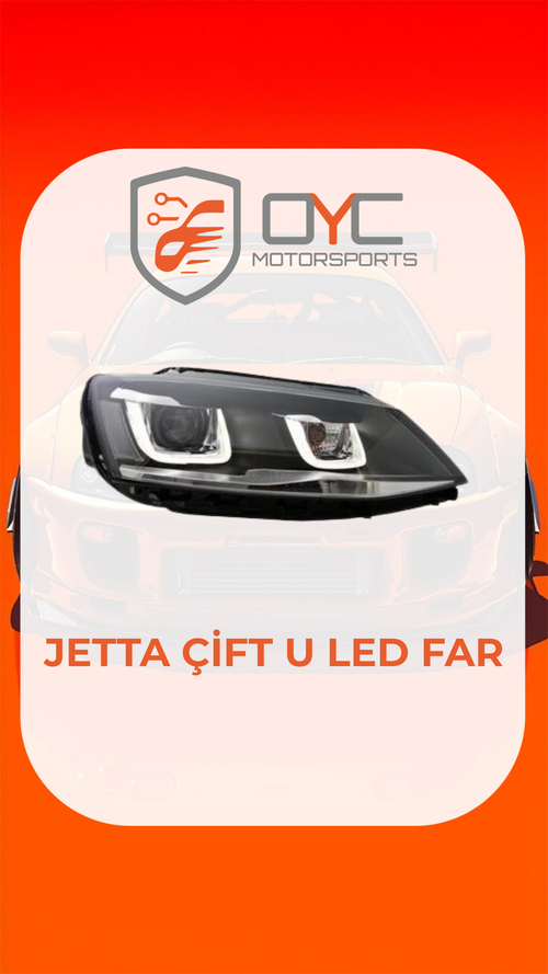 VW JETTA ÇİFT U LED FAR
