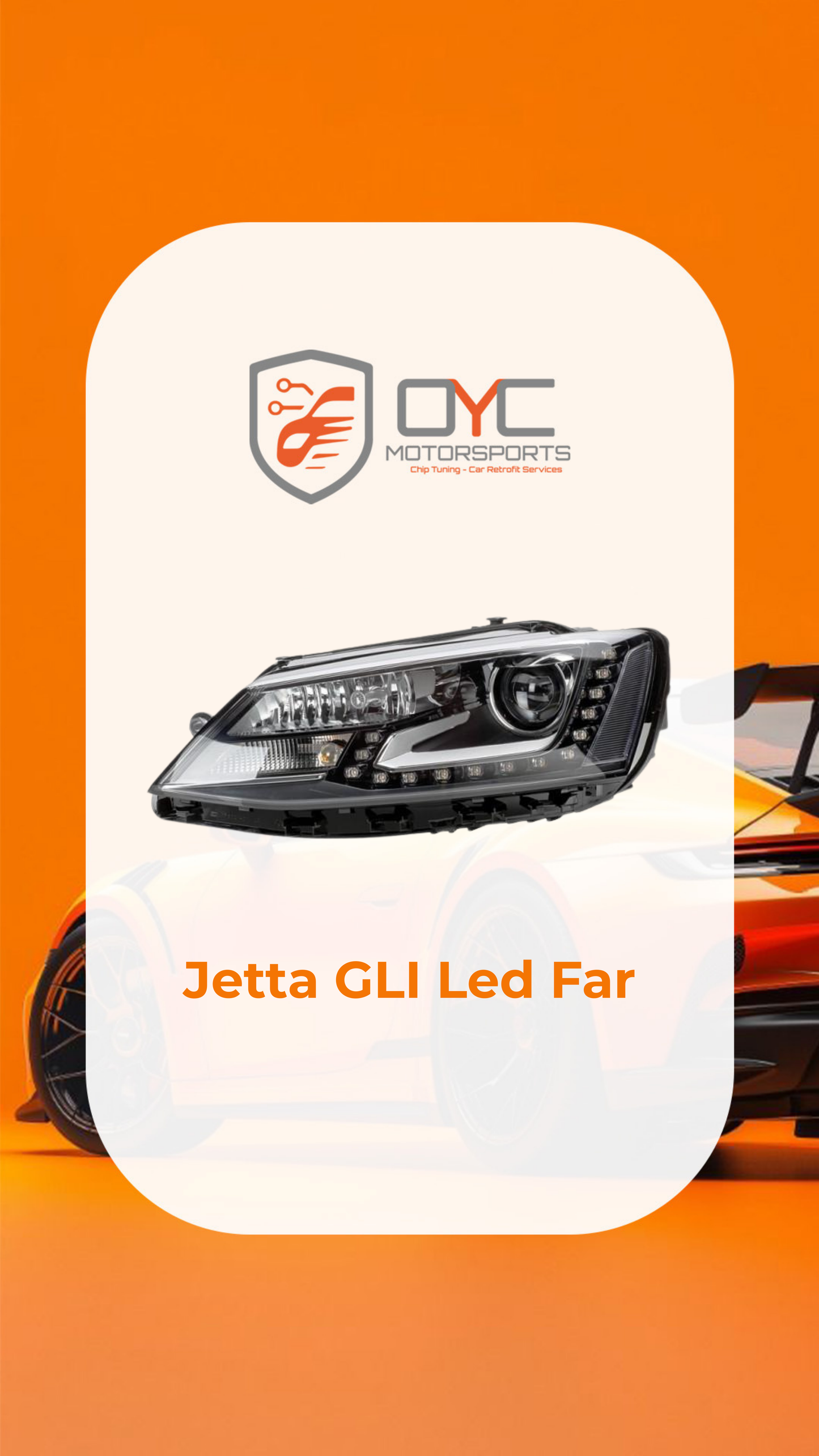 VW JETTA GLI LED FAR