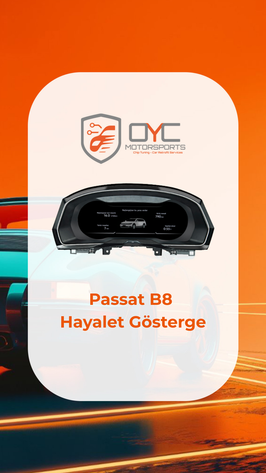 VW PASSAT B8 HAYALET GÖSTERGE