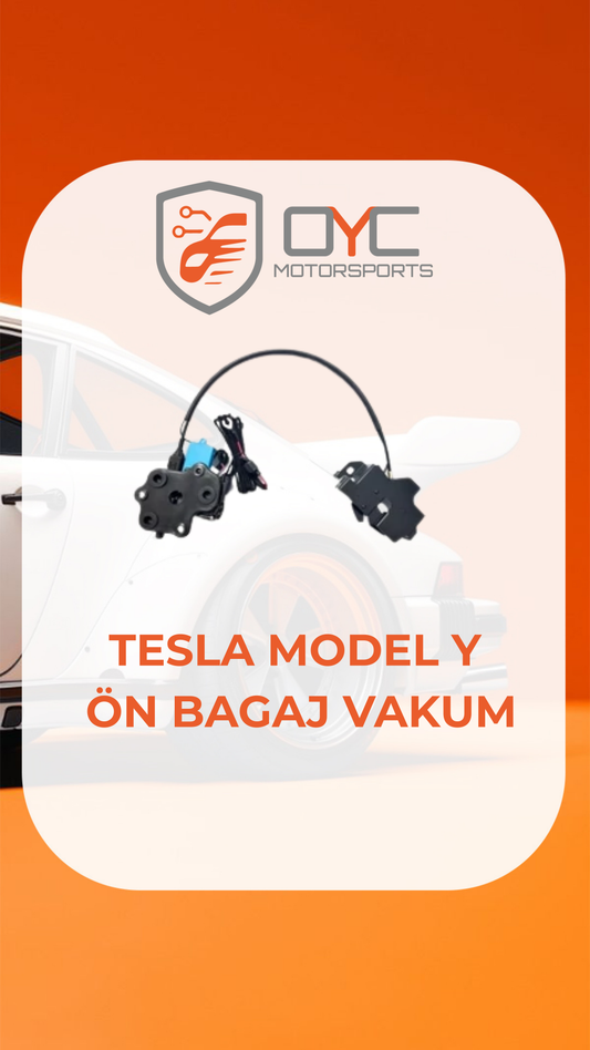 TESLA MODEL Y ÖN BAGAJ VAKUM